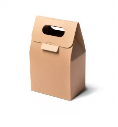 Dárková krabice Bílo-Hnědá