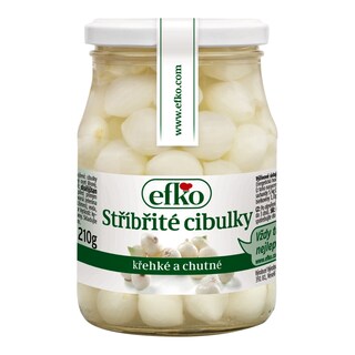 Stříbřité cibulky 210g - promo